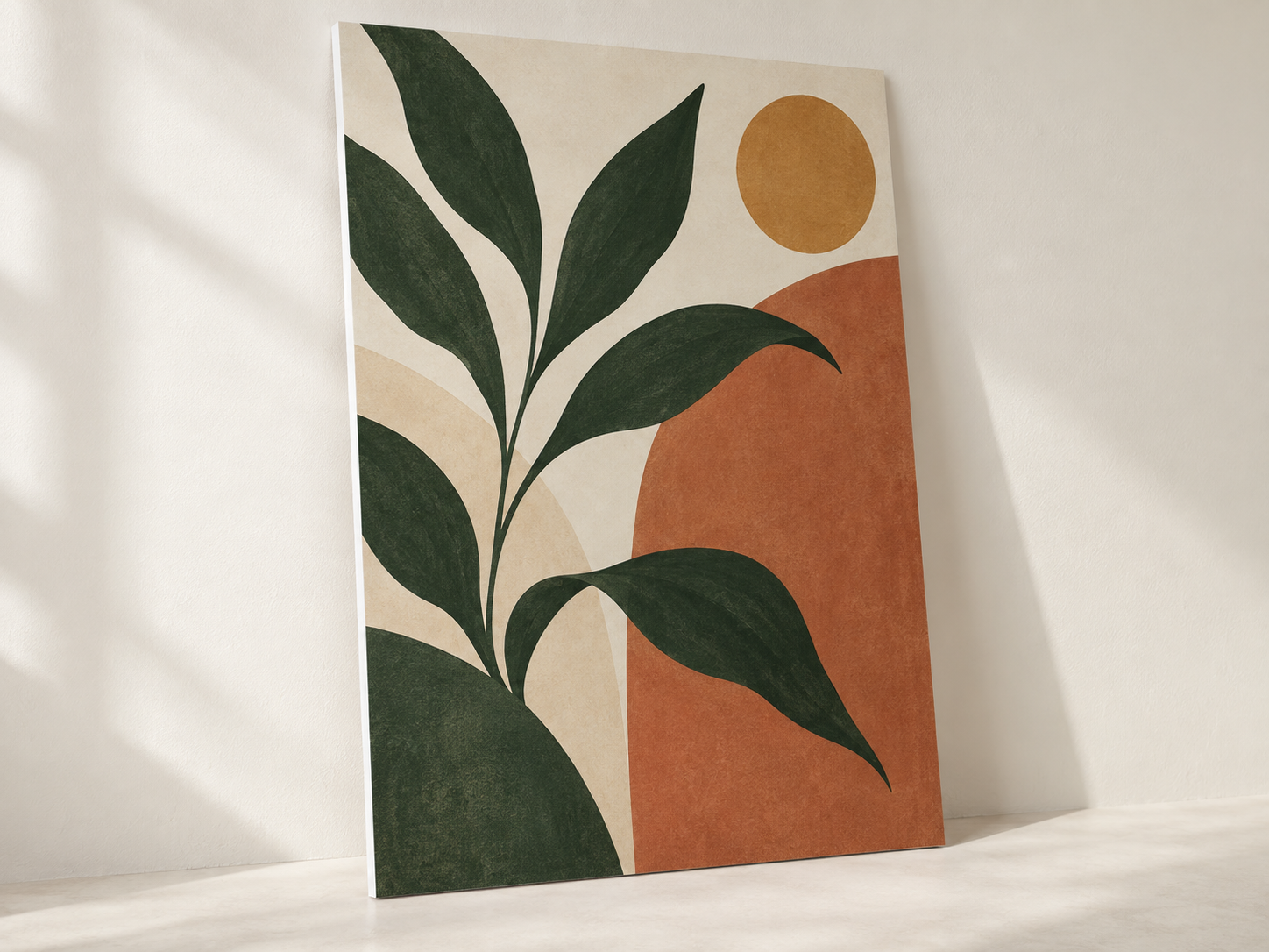Poster on rigid panel