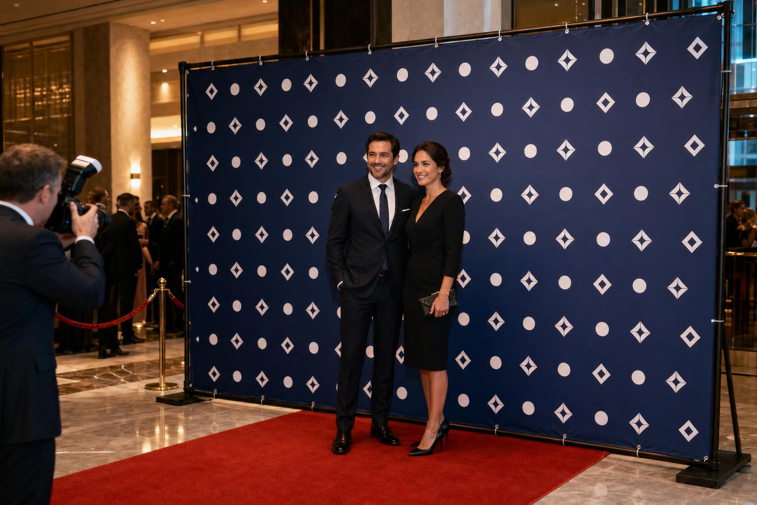 Step & Repeat backdrop banner