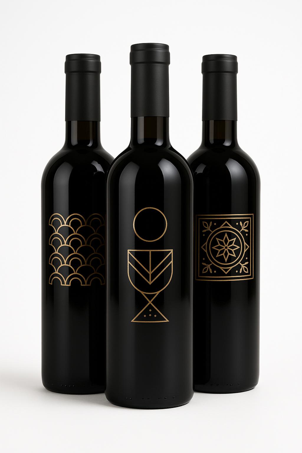 Clear labels & no-label look
