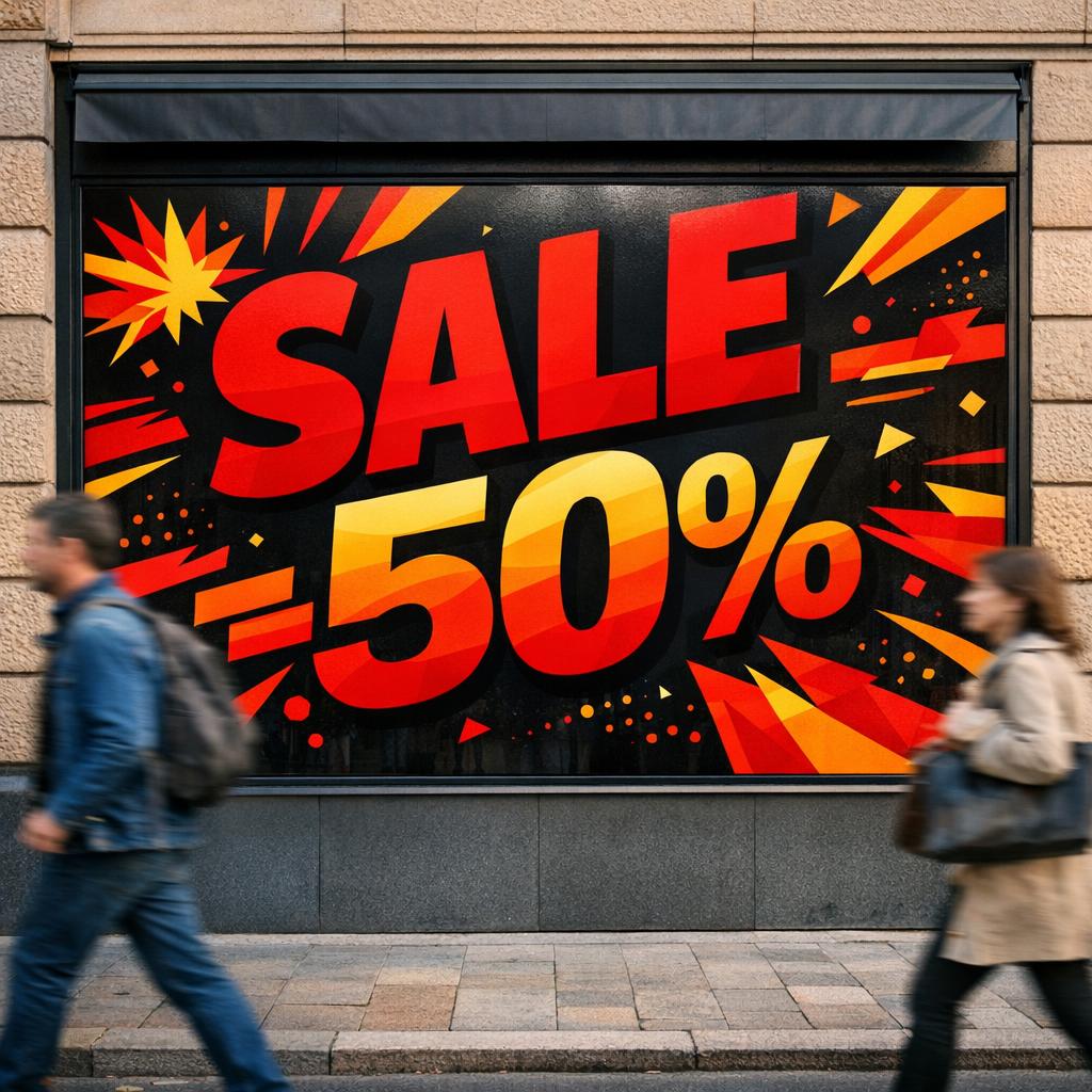 Full-cover decorative window graphics